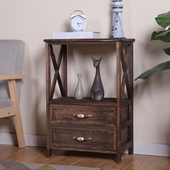 客厅床头柜 中式 简约时尚 高档全实木组合收纳柜 储物柜 家具斗柜