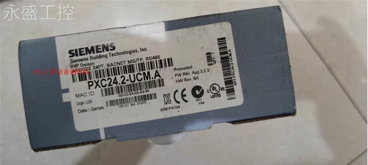 西门子楼宇ddc控制器pc4.2-u2m.西门子xac原装正品