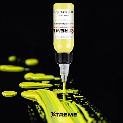 纹身色料彩色1盎司 墨水美国进口正品硬核极限Xtreme杰艺纹身器材