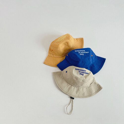 ins儿童婴儿速干渔夫帽防晒帽夏季新款男女宝宝薄款盆帽遮阳帽子