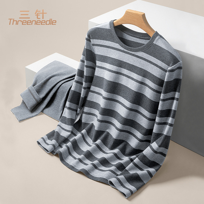 三针内衣男士保暖套装