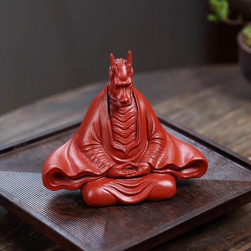 宜兴紫砂精品龙仙手工动物茶宠