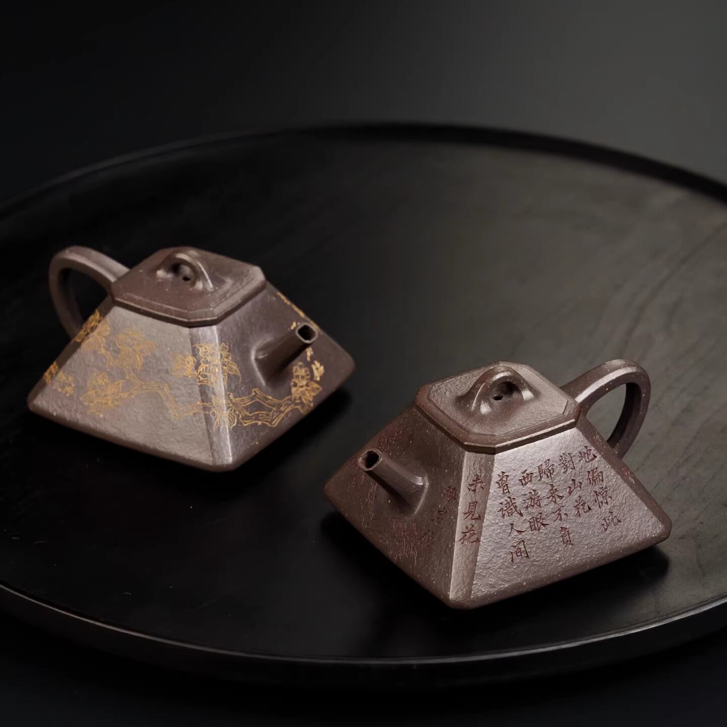 询价宜兴紫砂壶【四方小石瓢 精工款 130c】老紫泥家用泡茶壶送礼