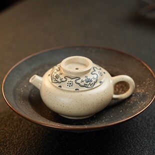 可议价紫砂壶【福佳巨轮聚宝盆】精品家用小品泡茶壶功夫茶具85c