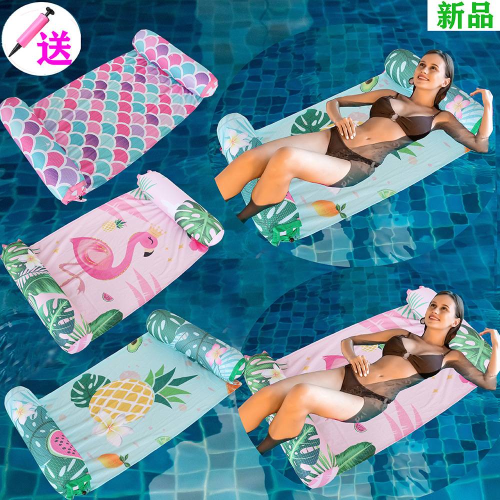 新款布套充气浮排夹网浮床水上