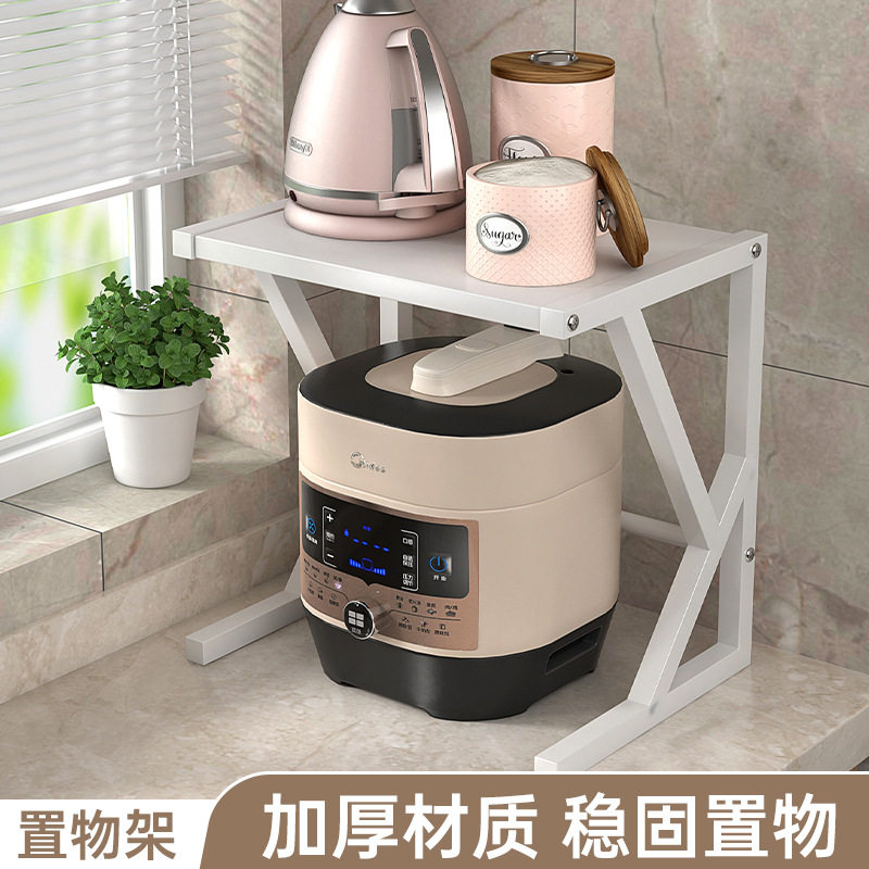 厨房微波炉置物架台面多功能可