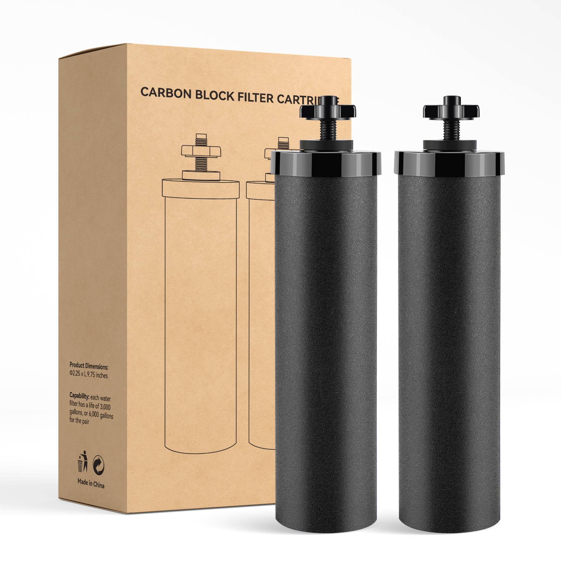 兼容Berkey净水器滤芯钢桶重力