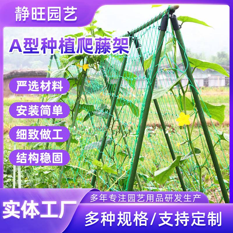种菜架子爬藤花架户外葡萄架包塑