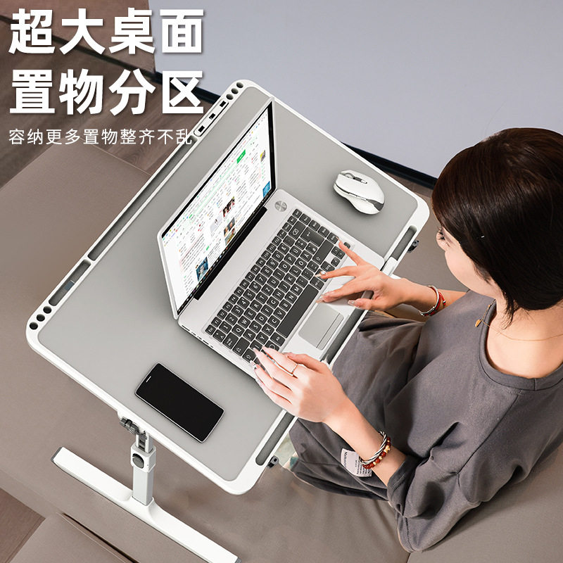 可折叠可升降床上小桌子宿舍学习书桌笔记本电脑桌桌宿舍学习桌