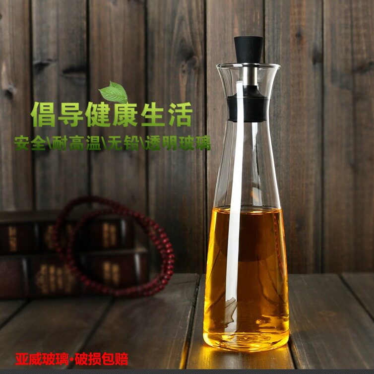 亚威高硼硅玻璃油壶创意泡酒瓶