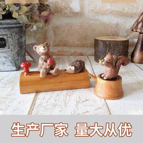 直供 创意木质工艺品 摆件宠物树桩凳子拍摄道具工艺礼品