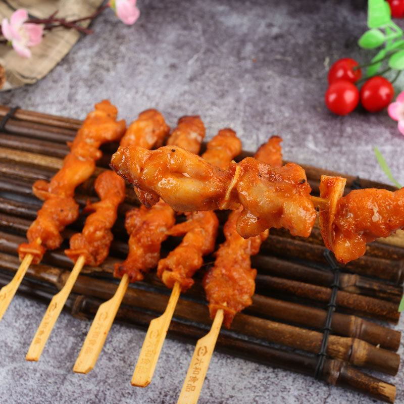 华仔骨肉相连 油炸 火锅 烧烤食材 奥尔良 25串装 炸串串的食材