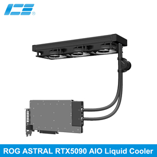 Iceman 定制式RTX5090D/6000pro改装显卡一体式360/420MM水冷散热