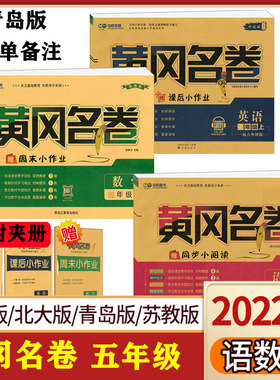 提优拔高试卷语文数学英语