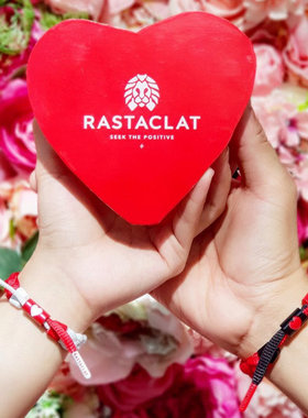 美国小狮子情人节礼盒爱心手链