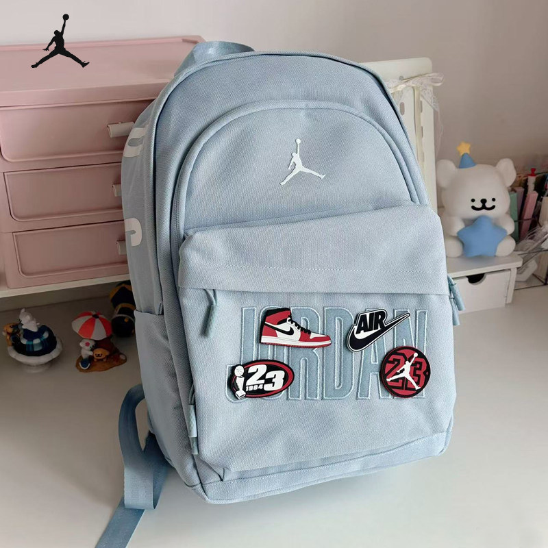 Jordan乔丹双肩包2026新款大容量背包nike耐克初中高中大学生书包