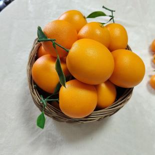 厂家直销高仿真橙子新奇士脐橙水果店假水果店面模型橱柜装饰道具