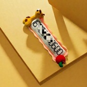 手工DIY钩针饰品毛线车载装 牌玩偶编织停车牌成品 饰钩织手机号码