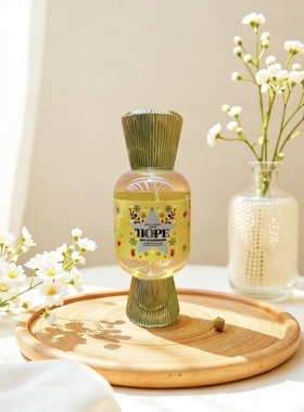 黄色星星瓶桃子棉花糖香氛 100ml 春夏清新淡香
