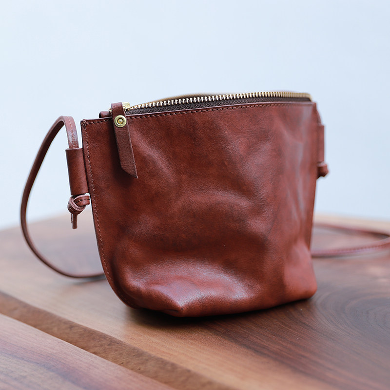 原创手工包百搭定制包文艺斜跨包