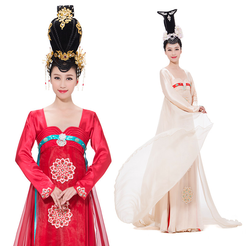 丽人行舞蹈服装汉服经典剧目舞台装飘逸中国风艺考古典舞衣服定制