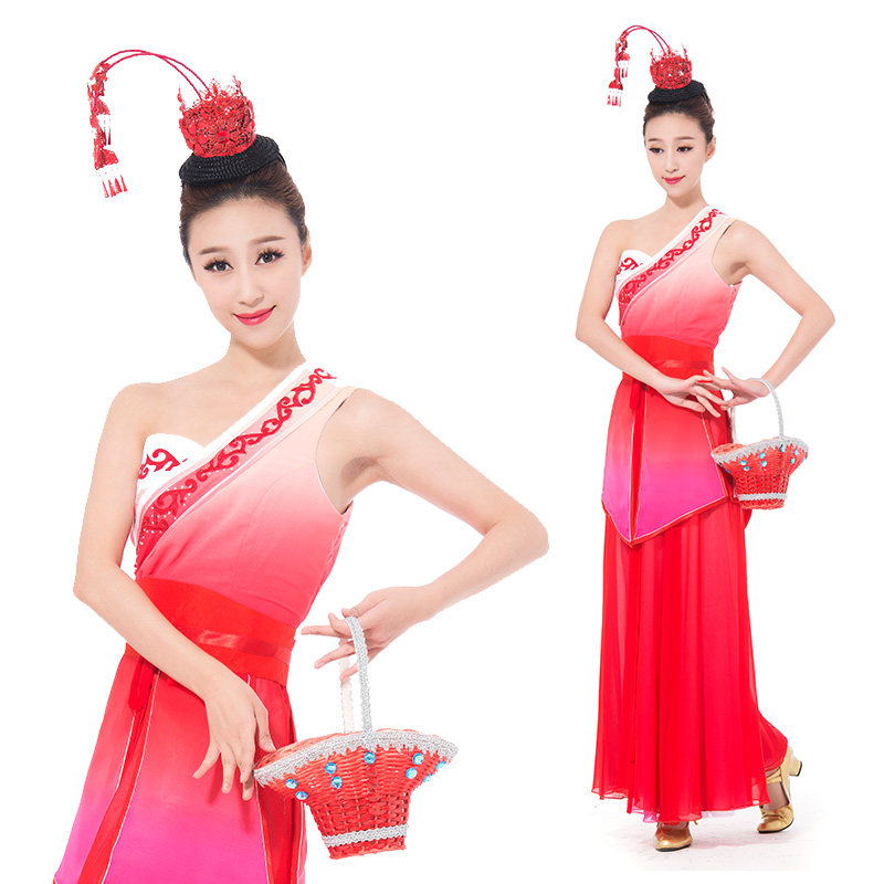 新款艺考桃李杯美人归舞蹈演出服女子成人舞蹈大赛表演舞台装定制