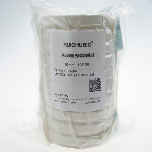 瑞楚生物 RS琼脂 预装培养皿 TP684 90mm 10皿 包
