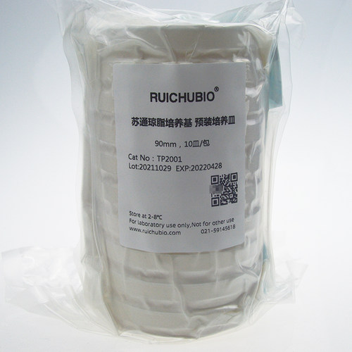 瑞楚生物苏通琼脂培养基 预装培养皿  90mm,10皿TP2001