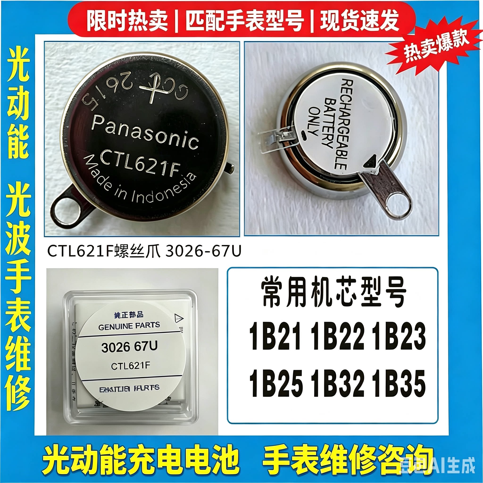 原装进口手表电池SEIKO精工