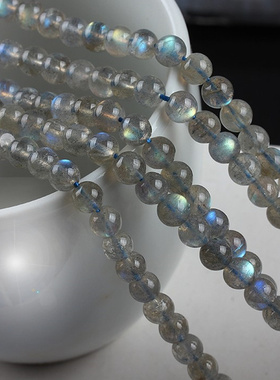 情侣拉长石（月光石）强光圆珠