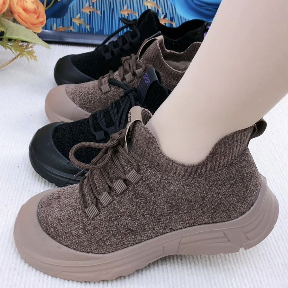 2025新款老北京布鞋女棉鞋加绒保暖妈妈鞋防滑中老年人老太太棉靴,女鞋,时尚雪地靴,淘宝优惠券,粉丝福利购,淘宝优惠卷