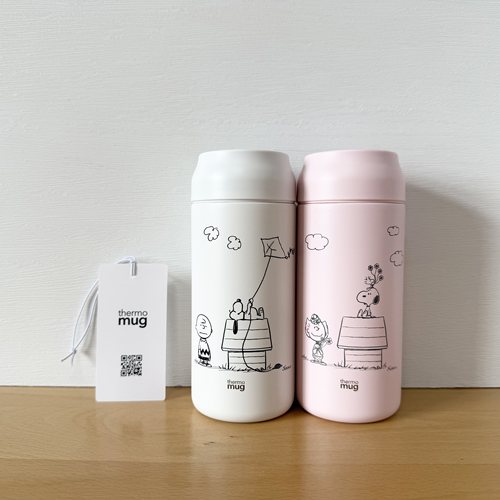 snoopy联名款保温杯带茶漏