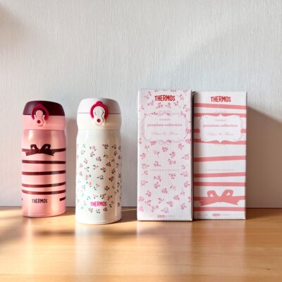 膳魔师碎花304不锈钢限定款