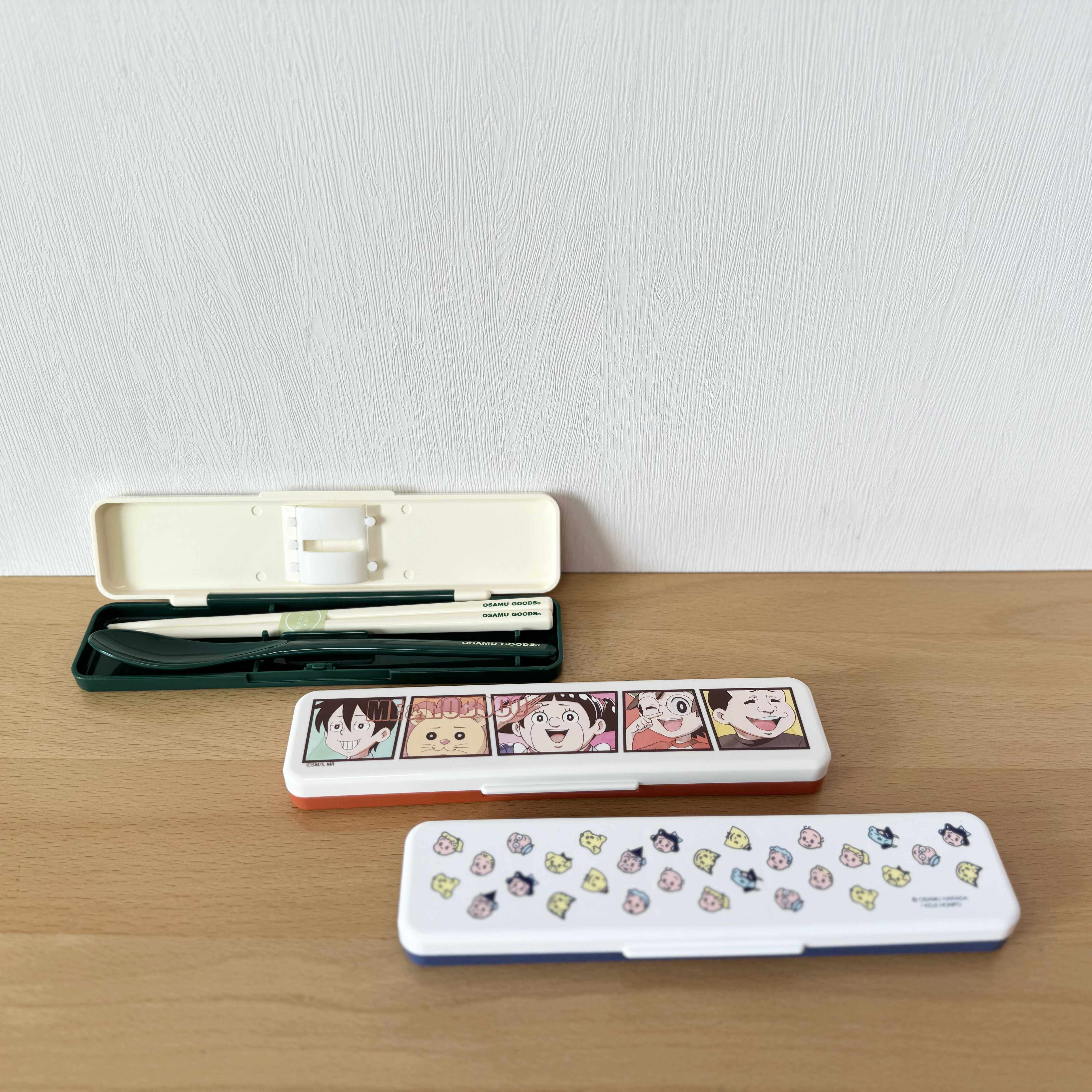 日本制斯凯达skater儿童餐具套装原田治勺子筷子日本进口树脂便携
