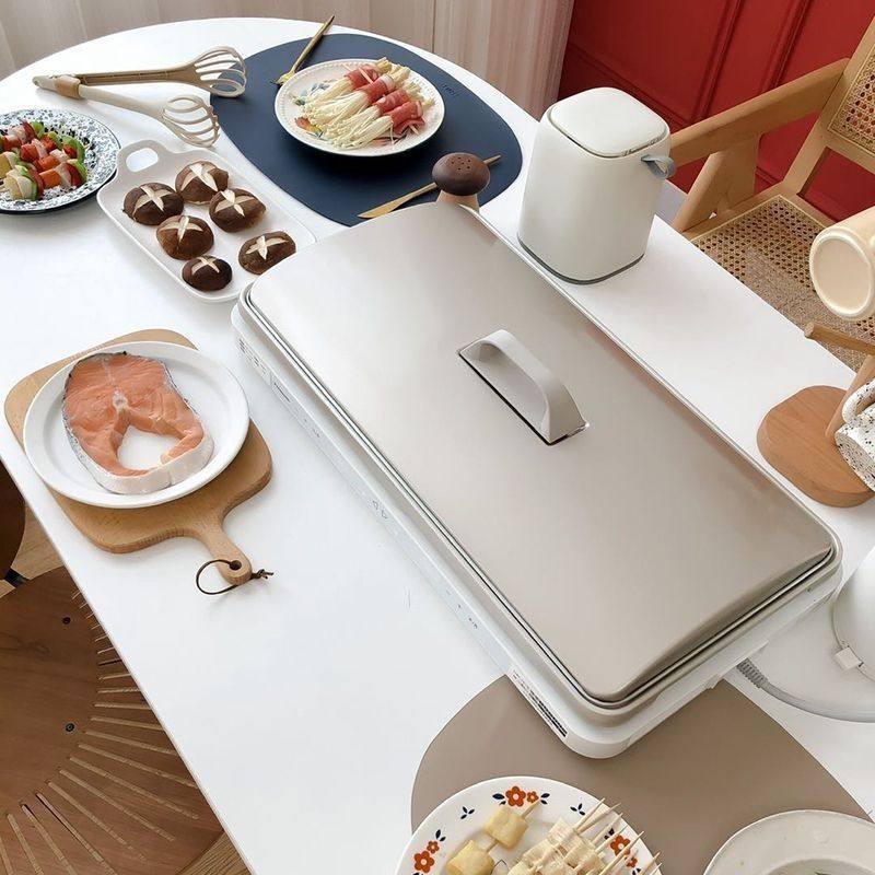 松下聚嗨盘M1多功能料理锅电烤盘家用烤肉盘烧烤火锅一体聚嗨锅,厨房电器,多功能料理锅/盘,淘宝优惠券,粉丝福利购,淘宝优惠卷