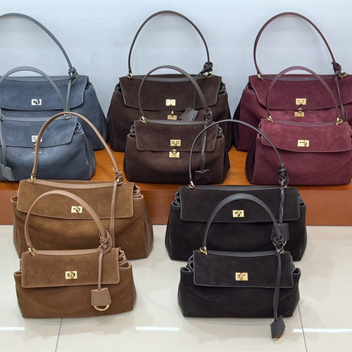 大容量包包反绒皮女机车包