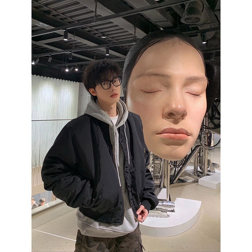 美式高街复古老钱风薄款夹克冲锋衣男女休闲短宽boxy fit飞行外套