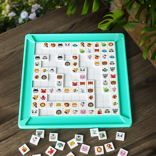 趣味连连看益智对对碰儿童逻辑思维训练消消乐找相同亲子桌面游戏