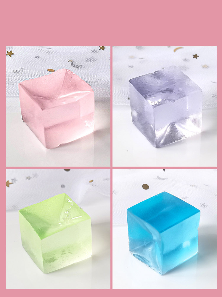 아이스 큐브 핀치 음악 감압 장난감 맥아당 끈적 끈적한 음악 소녀 젤리 큐브 인터넷 연예인 핫 모델 감압 유물