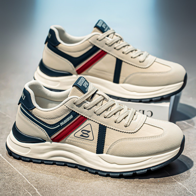 网红爆款男鞋冬季潮流百搭厚底运动阿甘鞋男士防滑休闲莆田老爹鞋,流行男鞋,单鞋,淘宝优惠券,粉丝福利购,淘宝优惠卷