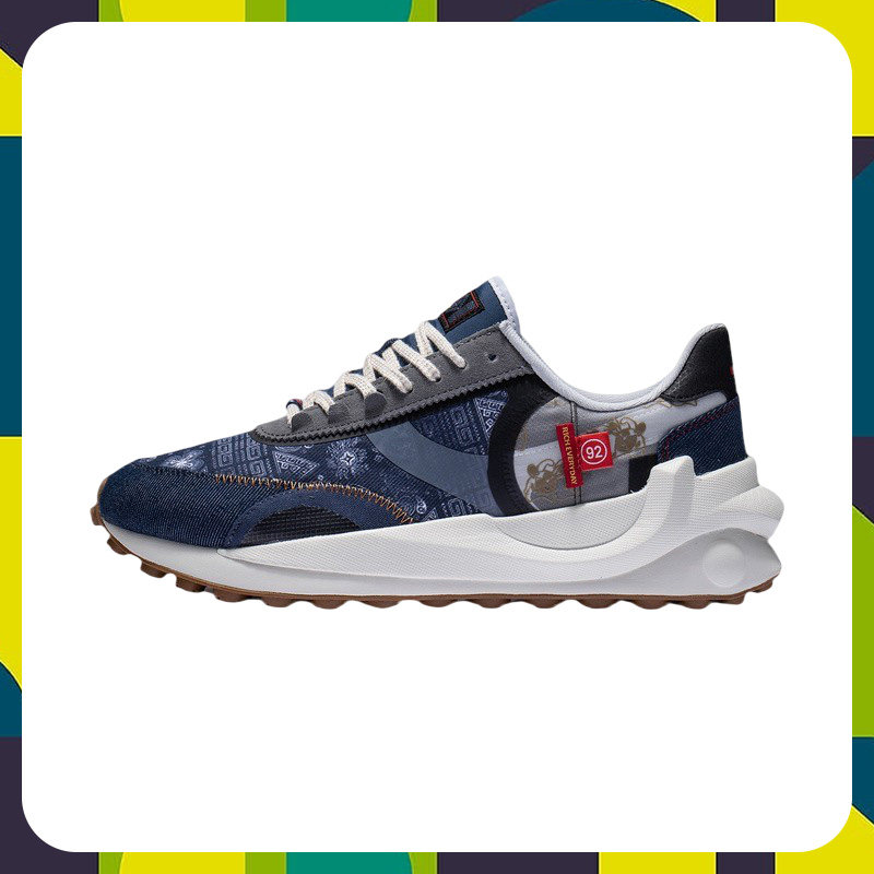 Lining/李宁正品春款男子方圆92休闲猫爪复古运动休闲鞋AGCS013