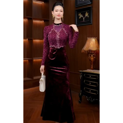 气质名媛风包臀连衣裙