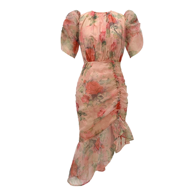 小众大方优雅气质波西米亚连衣裙