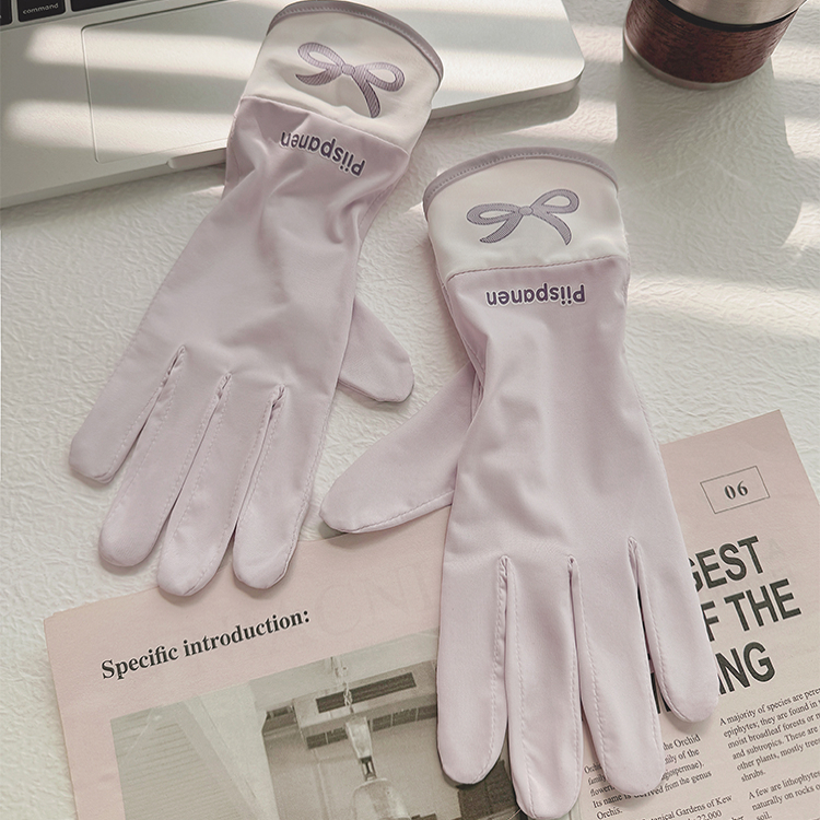 防晒手套女夏季薄款防紫外线冰丝