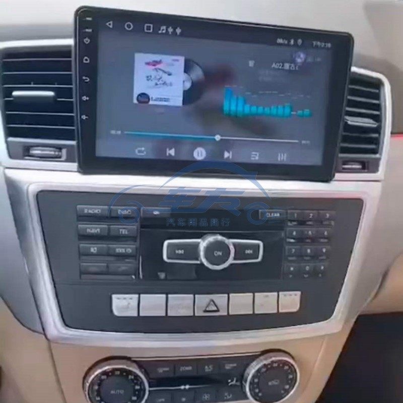 适用12 13 14 15奔驰ml 350 300 320 400大屏导航仪carplay蓝牙