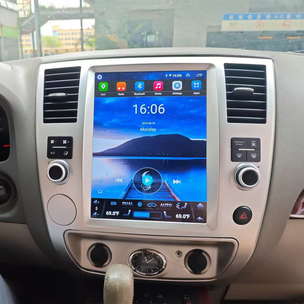 适用08-12英菲尼迪QX56导航仪蓝牙Carplay360全景倒车影像显示屏