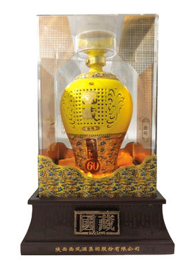 西凤酒国藏60年叁号凤香型白酒1000mL*瓶