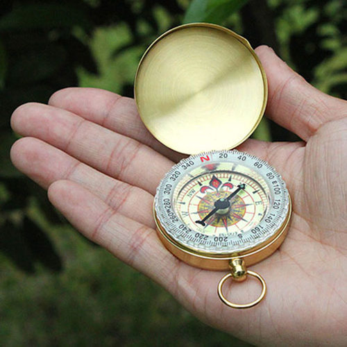 夜光指南针便携户外指北针罗盘