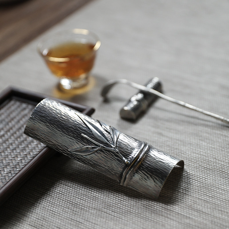 纯银999纯手工茶则茶勺茶拨搁置功夫茶具茶道零配足银 六君子套装,餐饮具,茶道/零配,淘宝优惠券,粉丝福利购,淘宝优惠卷