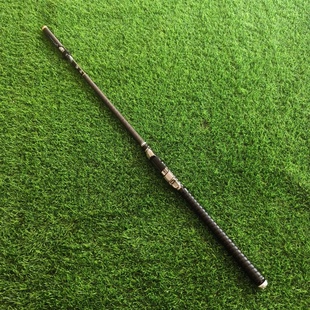 摇矶版 3.9米盘车溪流冲钓竿卡座式 28调碳素钓鱼杆超轻硬青波专用